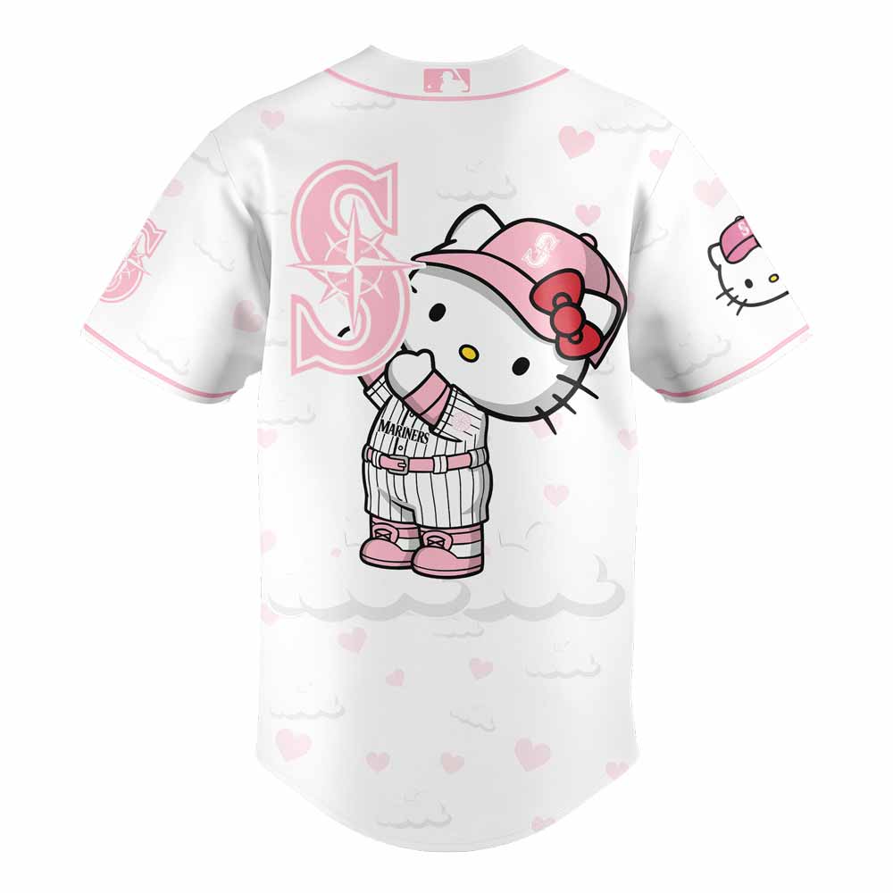 Seattle Mariners x Hello Kitty Night Combo Jersey Seattle Mariners x Hello Kitty Night Combo Jersey