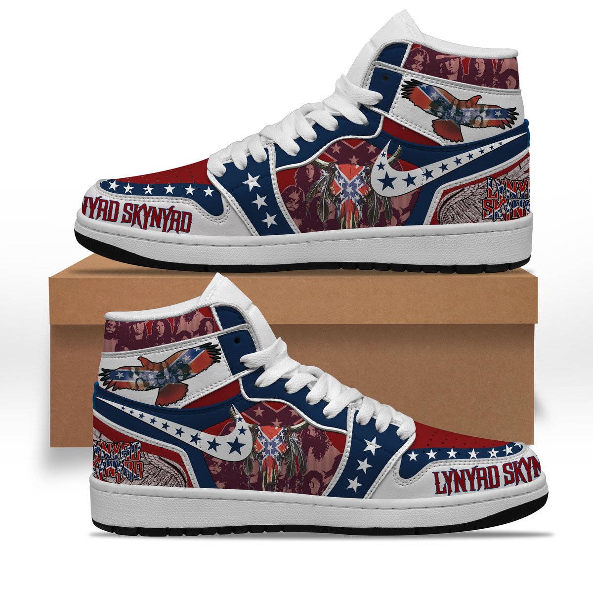 Lynyrd Skynyrd Air Jordan 1 Sneaker Lynyrd Skynyrd Air Jordan 1 Sneaker