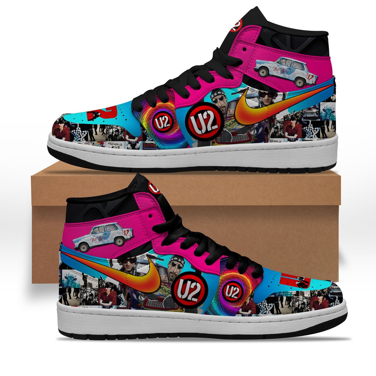 U2 Rock Band Air Jordan 1 Sneaker U2 Rock Band Air Jordan 1 Sneaker
