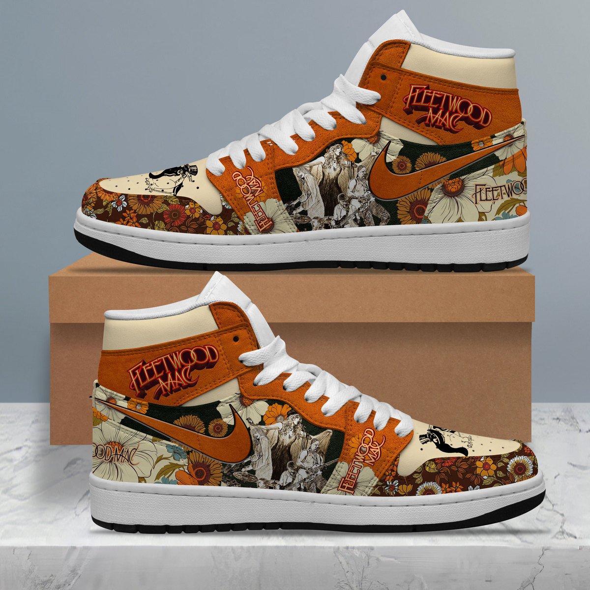 Fleetwood Mac Air Jordan 1 Sneaker Fleetwood Mac Air Jordan 1 Sneaker