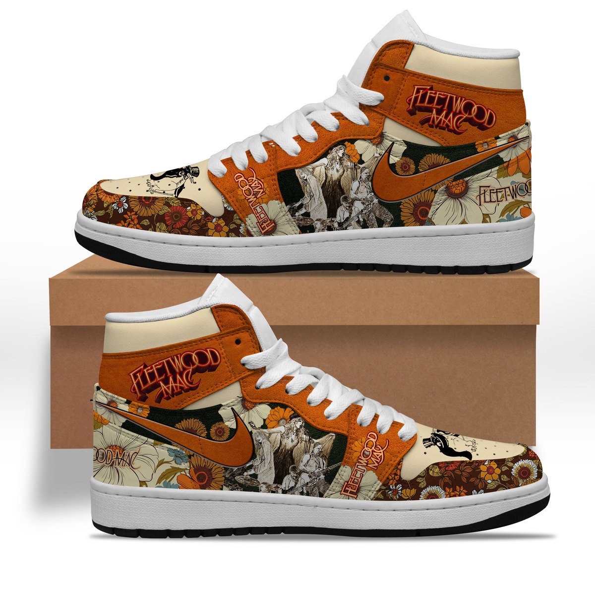 Fleetwood Mac Air Jordan 1 Sneaker Fleetwood Mac Air Jordan 1 Sneaker