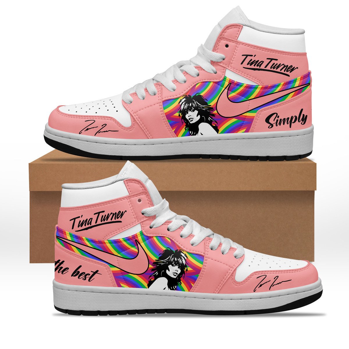 Tina Turner Air Jordan 1 Sneaker Tina Turner Air Jordan 1 Sneaker
