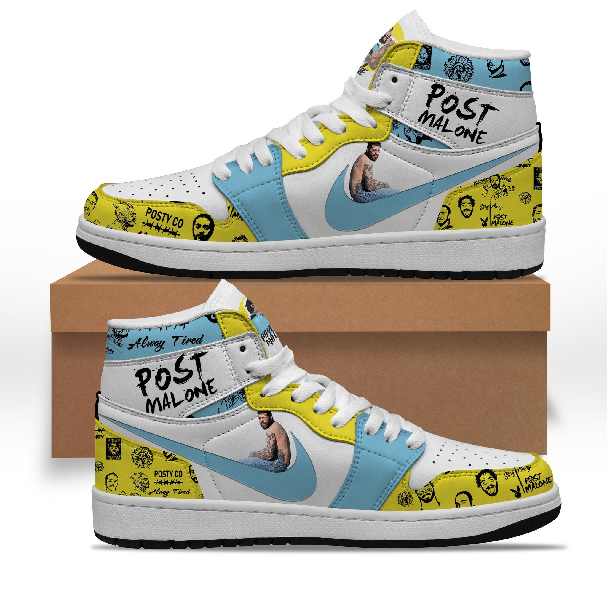 Post Malone Air Jordan 1 Sneaker Post Malone Air Jordan 1 Sneaker