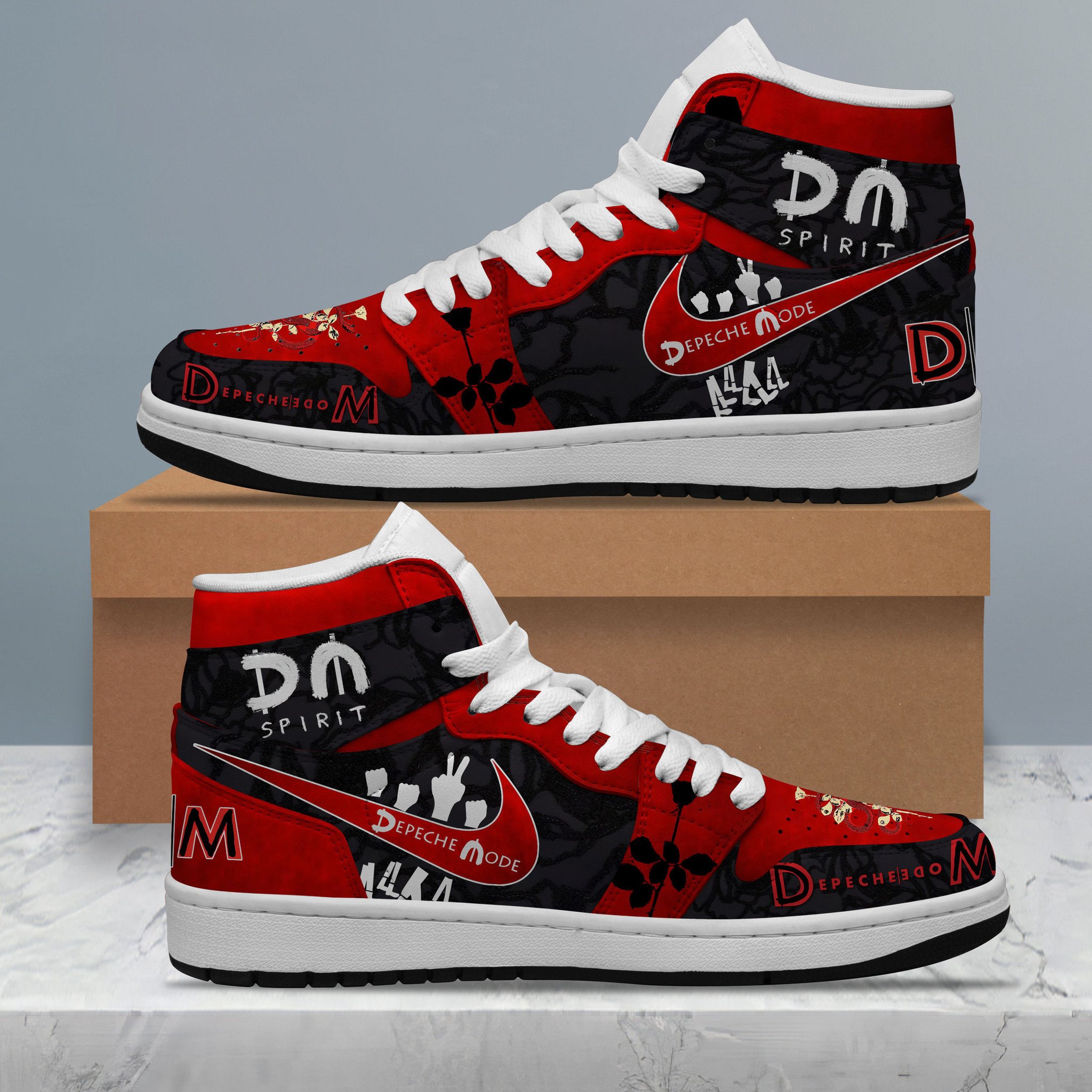 Depeche Mode Air Jordan 1 Sneaker Depeche Mode Air Jordan 1 Sneaker