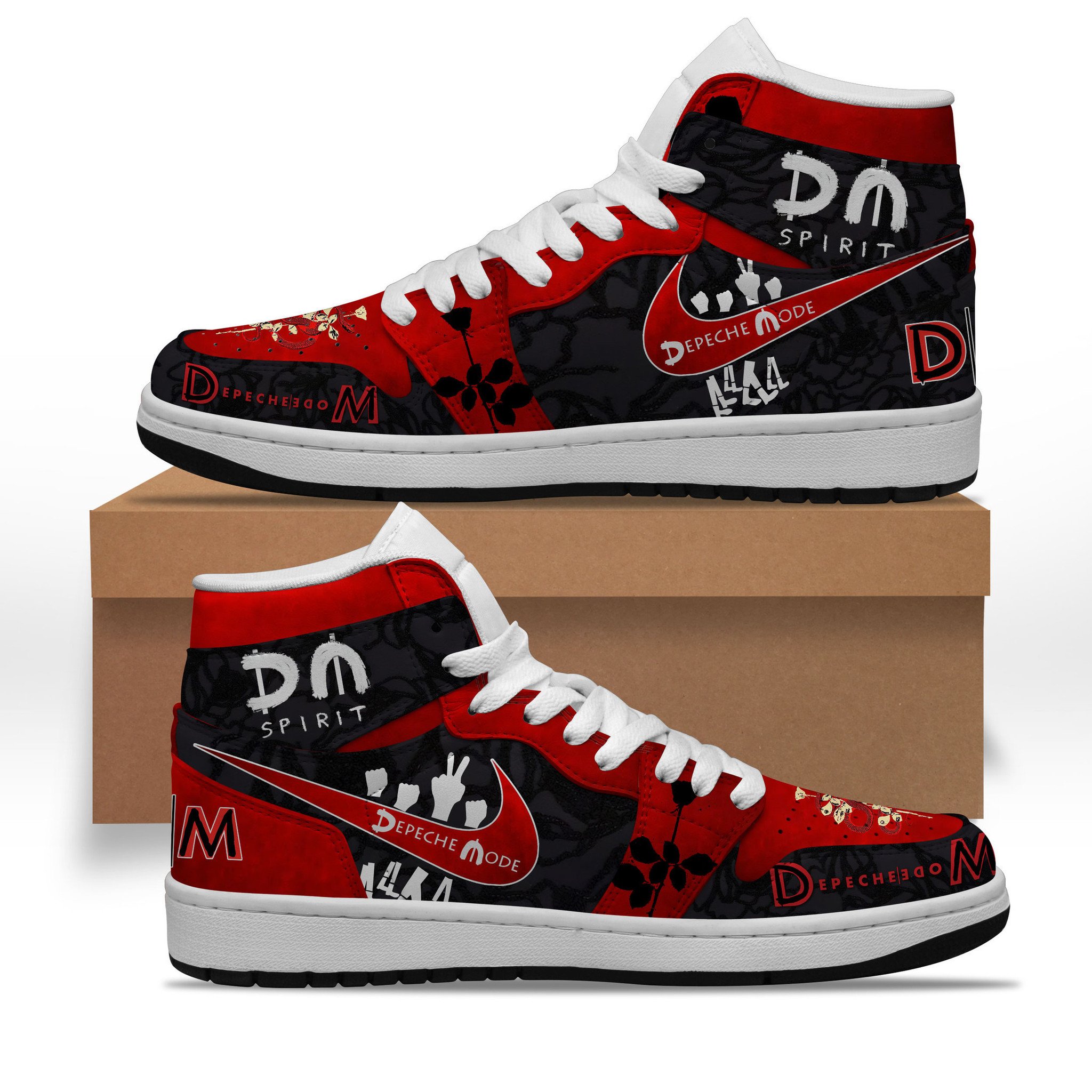 Depeche Mode Air Jordan 1 Sneaker Depeche Mode Air Jordan 1 Sneaker