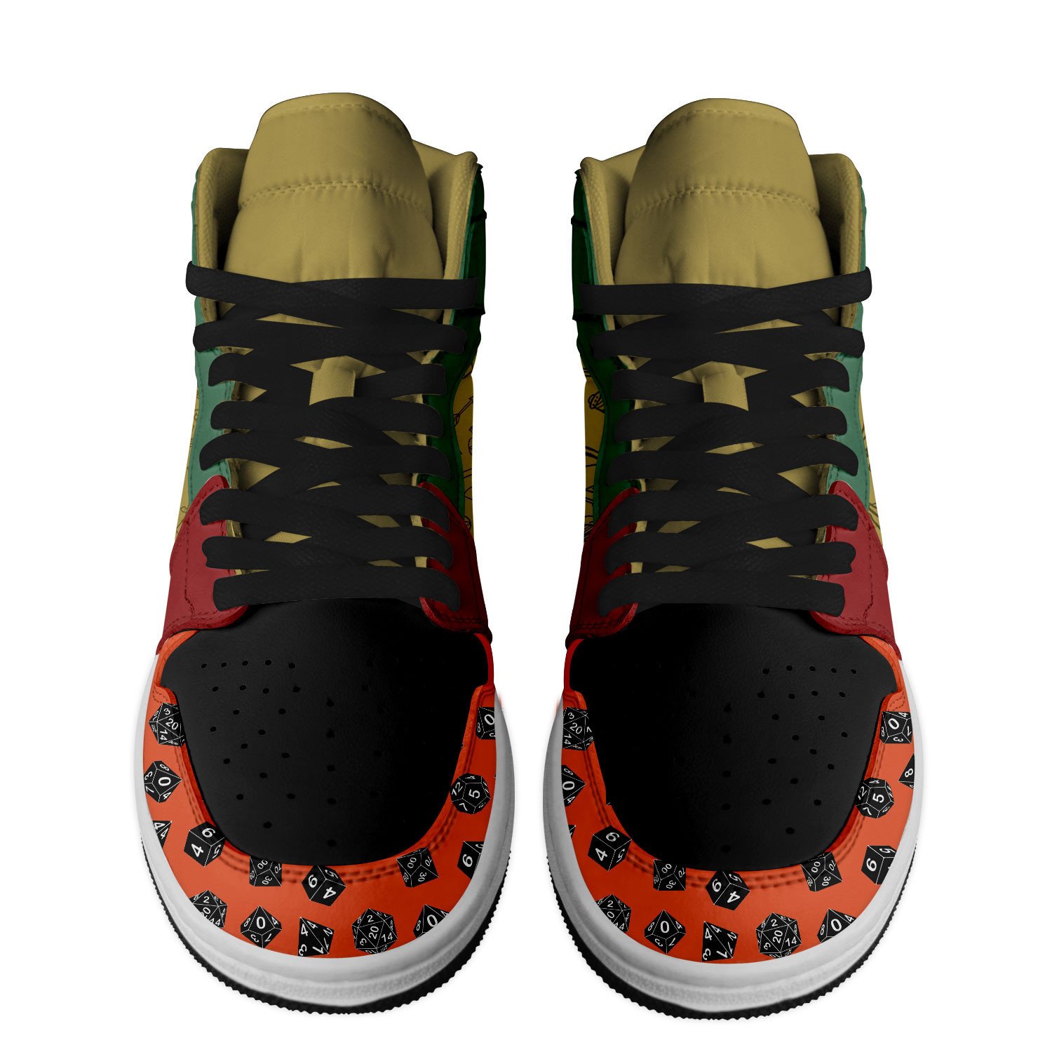 Dungeons & Dragons Air Jordan 1 Sneaker Dungeons & Dragons Air Jordan 1 Sneaker