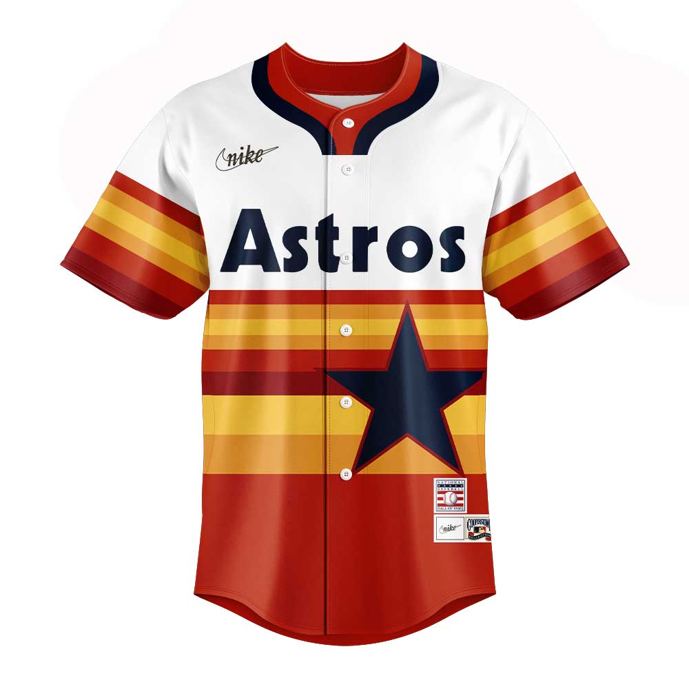 Houston Astros x Morgan I'm The Problem Tour Mossy Oak Baseball Jersey Houston Astros x Morgan I'm The Problem Tour Mossy Oak Baseball Jersey