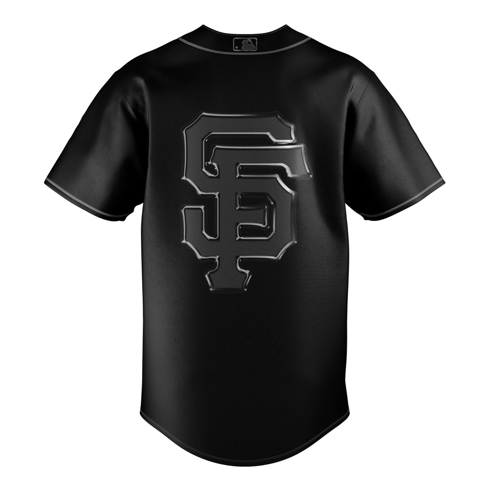 San Francisco Giants MLB x Back In Black 2025 Jersey San Francisco Giants MLB x Back In Black 2025 Jersey
