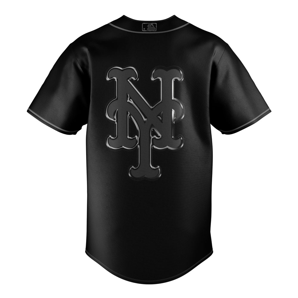 New York Mets MLB x Back In Black 2025 Jersey New York Mets MLB x Back In Black 2025 Jersey