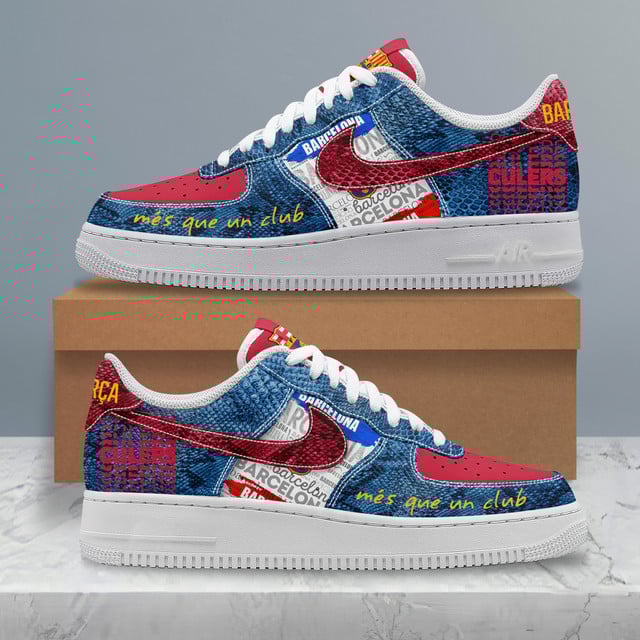 FC Barcelona MÉS QUE UN CLUB Nike Air Force 1 FC Barcelona MÉS QUE UN CLUB Nike Air Force 1
