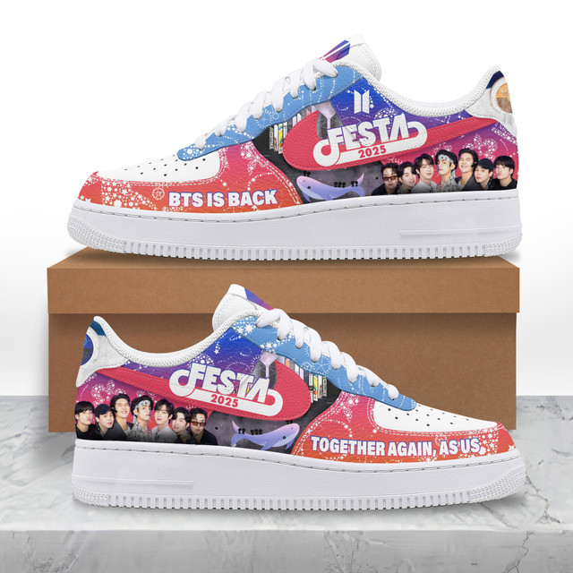 BTS Is Back Festa 2025 Together Again Nike Air Force 1 BTS Is Back Festa 2025 Together Again Nike Air Force 1