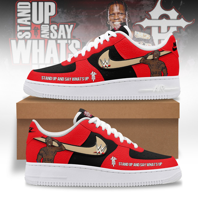 R-Truth Stand Up And Say What's Up Nike Air Force 1 R-Truth Stand Up And Say What's Up Nike Air Force 1