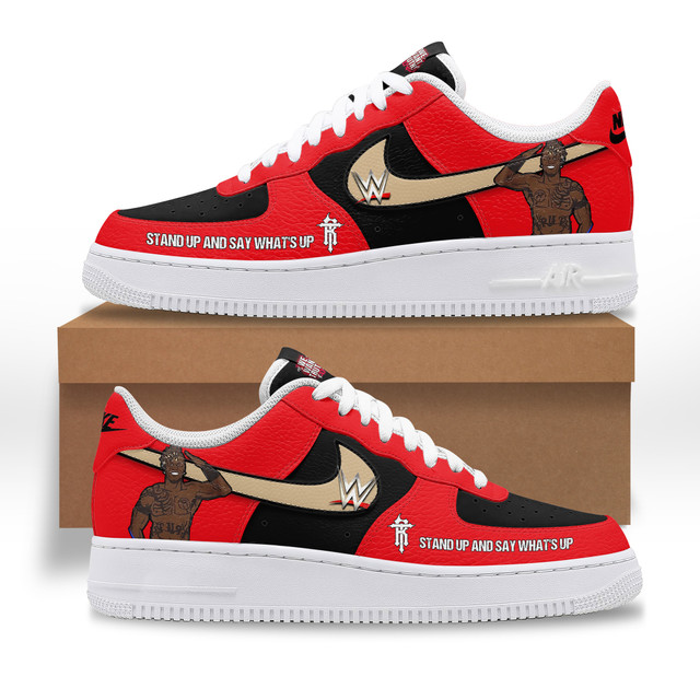 R-Truth Stand Up And Say What's Up Nike Air Force 1 R-Truth Stand Up And Say What's Up Nike Air Force 1
