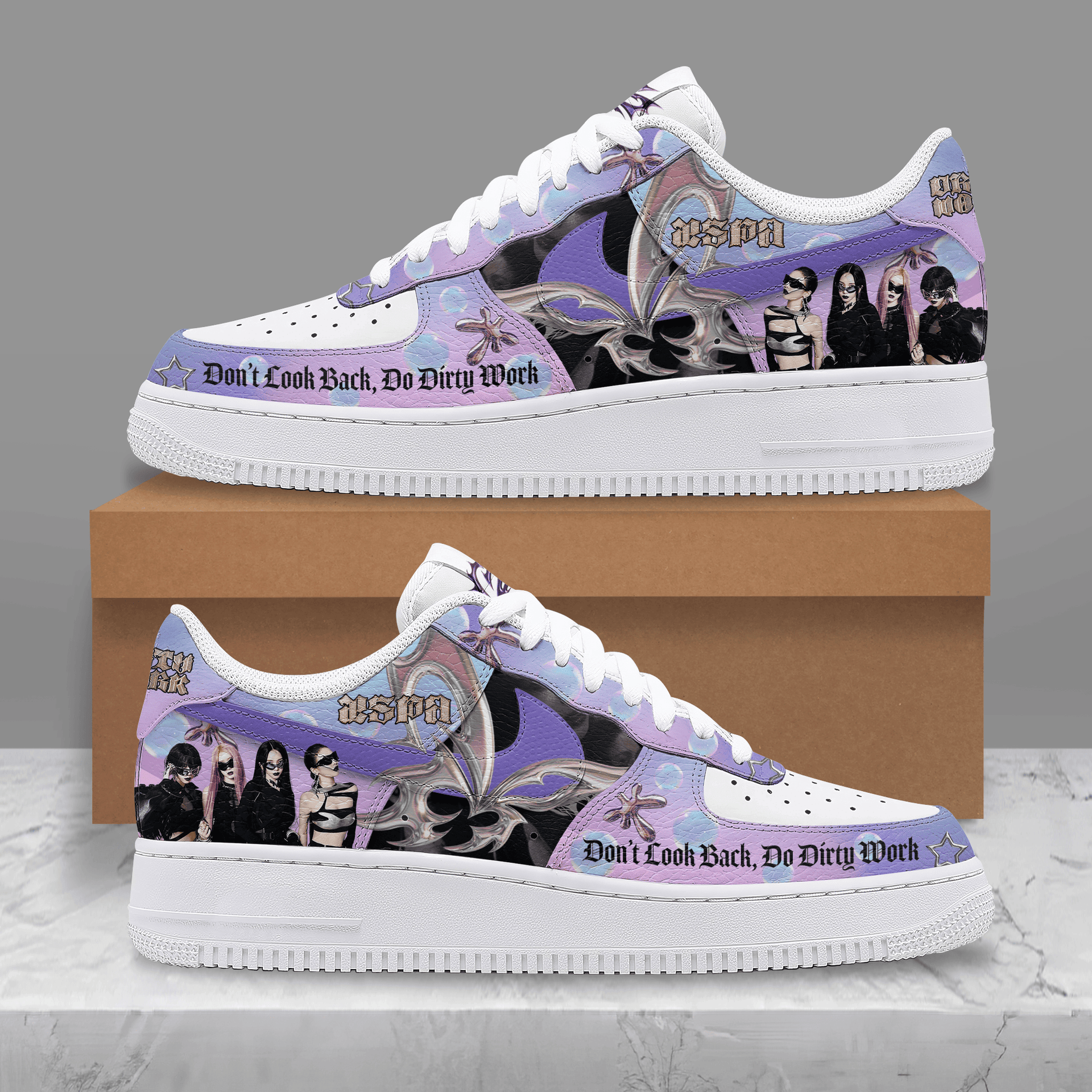 AESPA Limited Edition Air Force 1 Sneaker AESPA Limited Edition Air Force 1 Sneaker