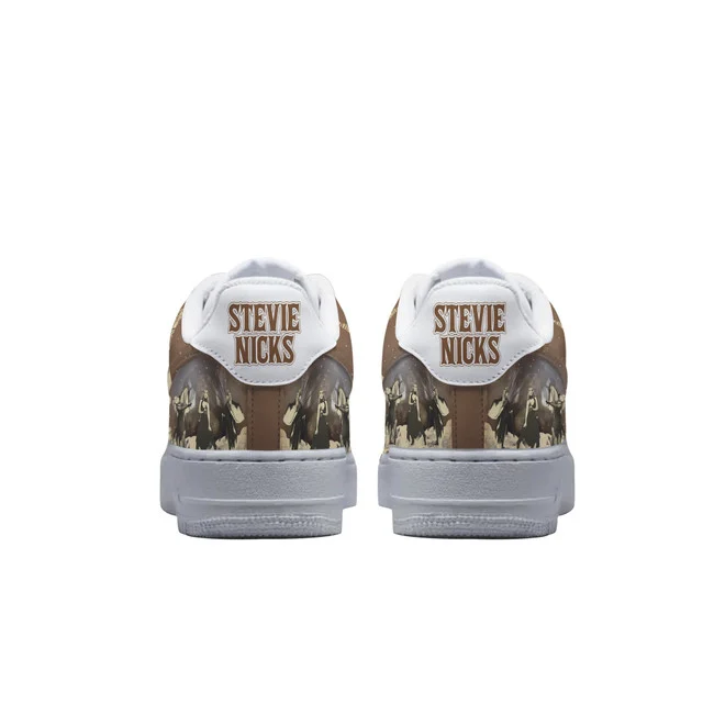 Stevie Nicks "Fleetwood Mac" Air Force 1 Sneakers Stevie Nicks "Fleetwood Mac" Air Force 1 Sneakers