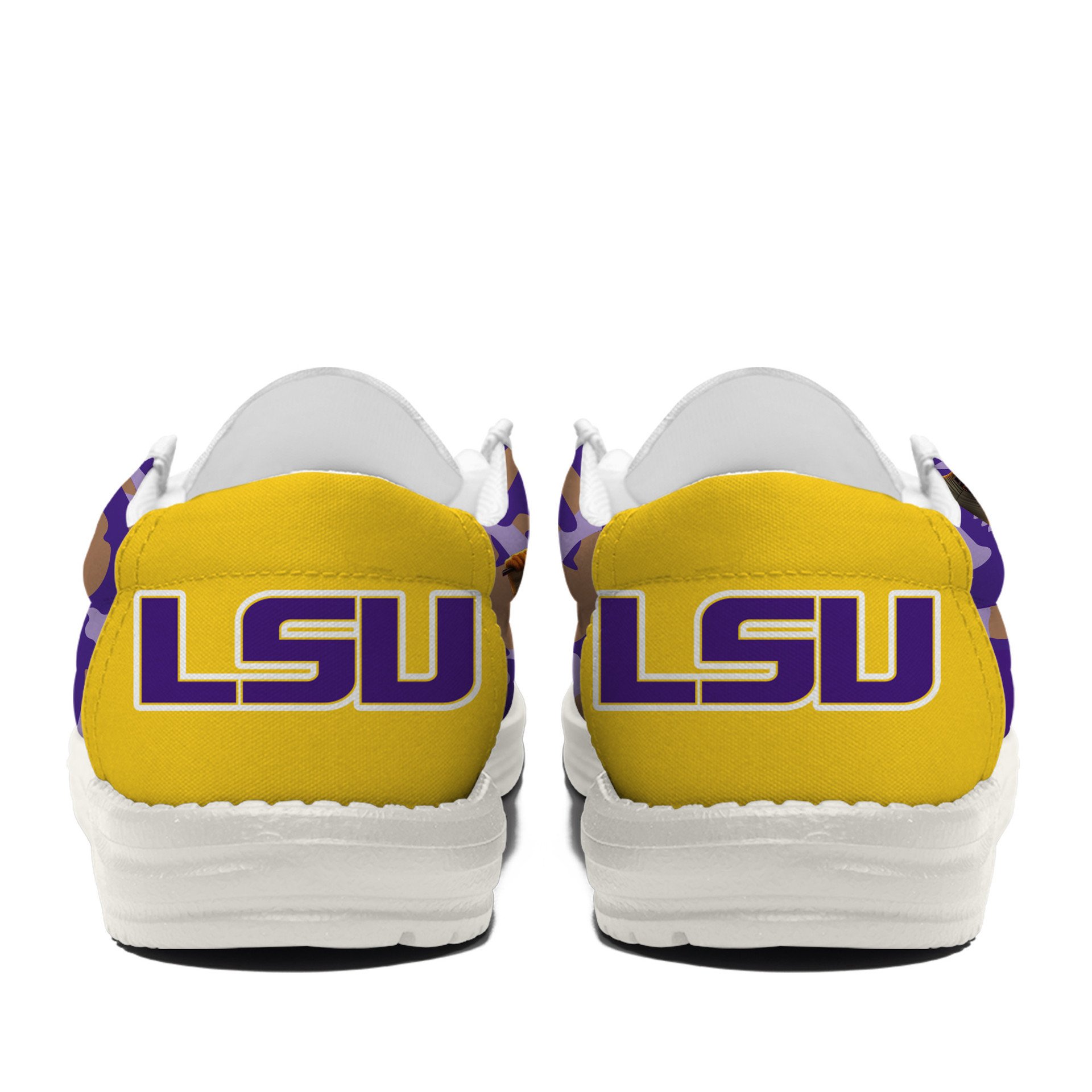 LSU Tigers NCAA "National Champions 2025" Hey Dude Shoes LSU Tigers NCAA "National Champions 2025" Hey Dude Shoes