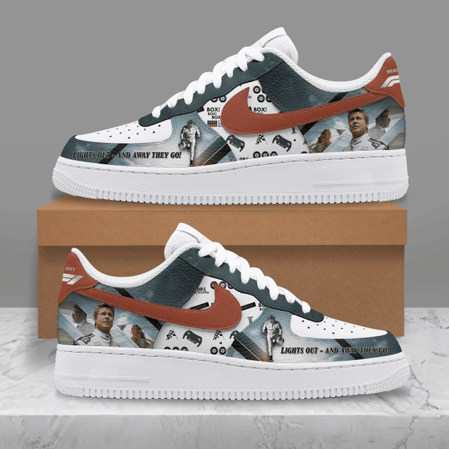 F1 The Movie 2025 Limited Edition Air Force 1 Sneakers F1 The Movie 2025 Limited Edition Air Force 1 Sneakers