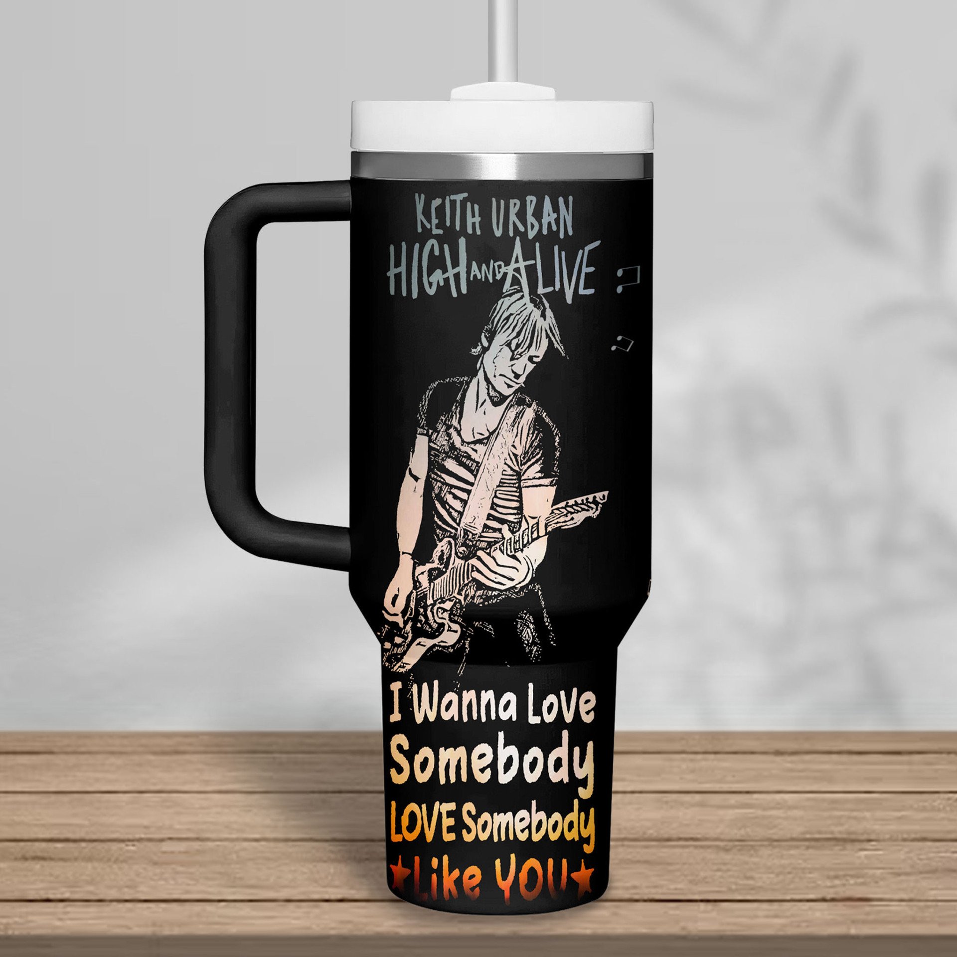 Keith Urban "High And Alive" 2025 Stanley Tumbler Keith Urban "High And Alive" 2025 Stanley Tumbler