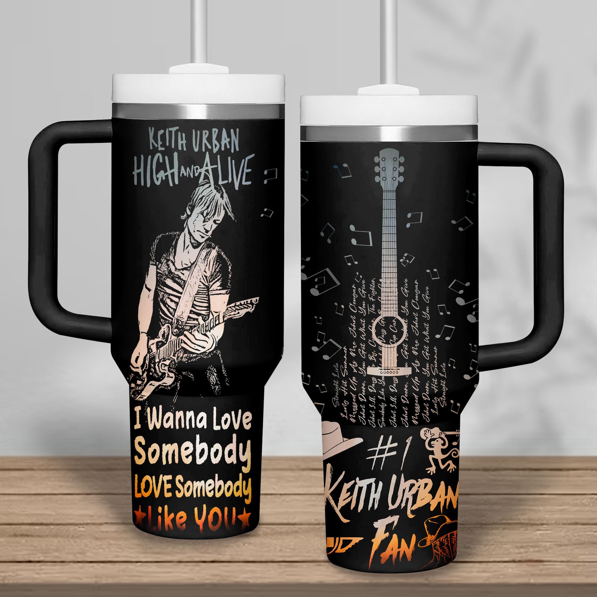 Keith Urban "High And Alive" 2025 Stanley Tumbler Keith Urban "High And Alive" 2025 Stanley Tumbler