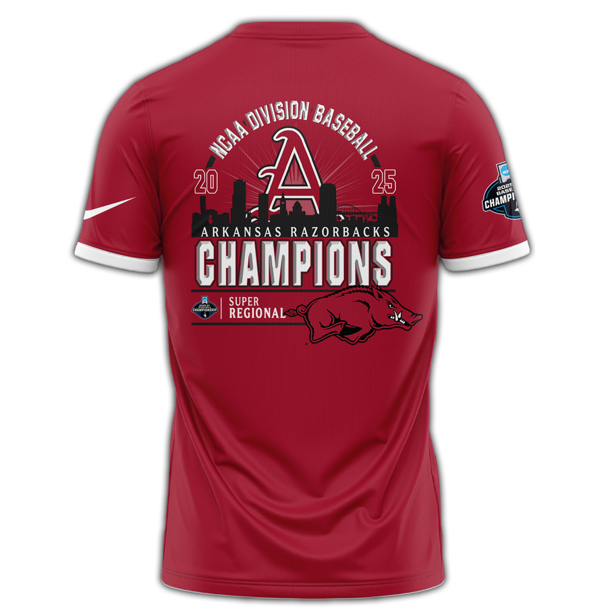 Arkansas Razorbacks 2025 Super Regional Champions Special Tee Arkansas Razorbacks 2025 Super Regional Champions Special Tee