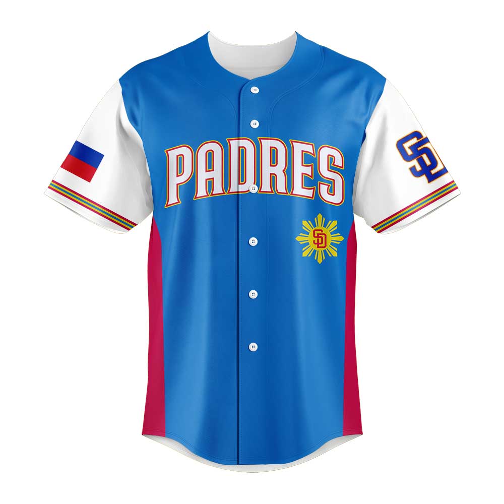 San Diego Padres Celebrating Filipino Heritage Night Limited Edition Jersey San Diego Padres Celebrating Filipino Heritage Night Limited Edition Jersey