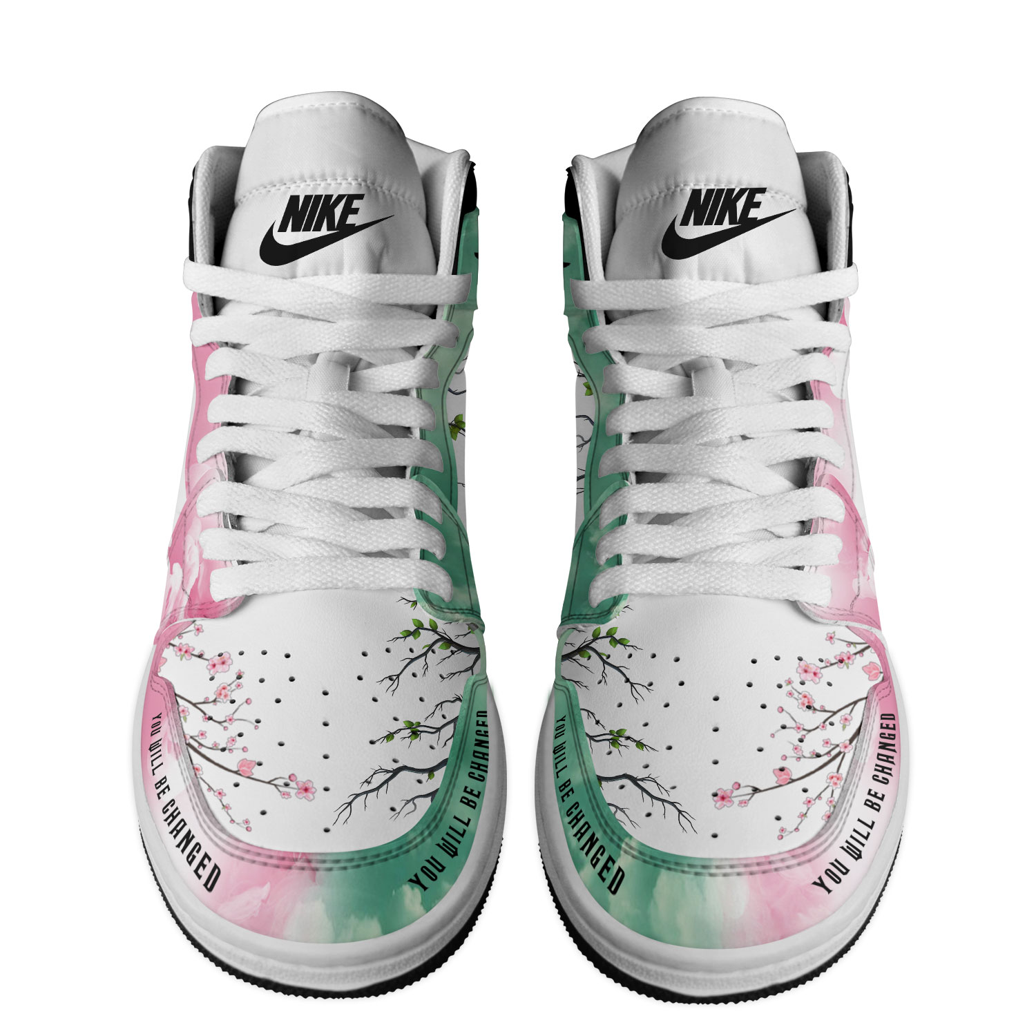 Wicked "You will be Changed For Good" Special Air Jordan 1 Sneaker Wicked "You will be Changed For Good" Special Air Jordan 1 Sneaker