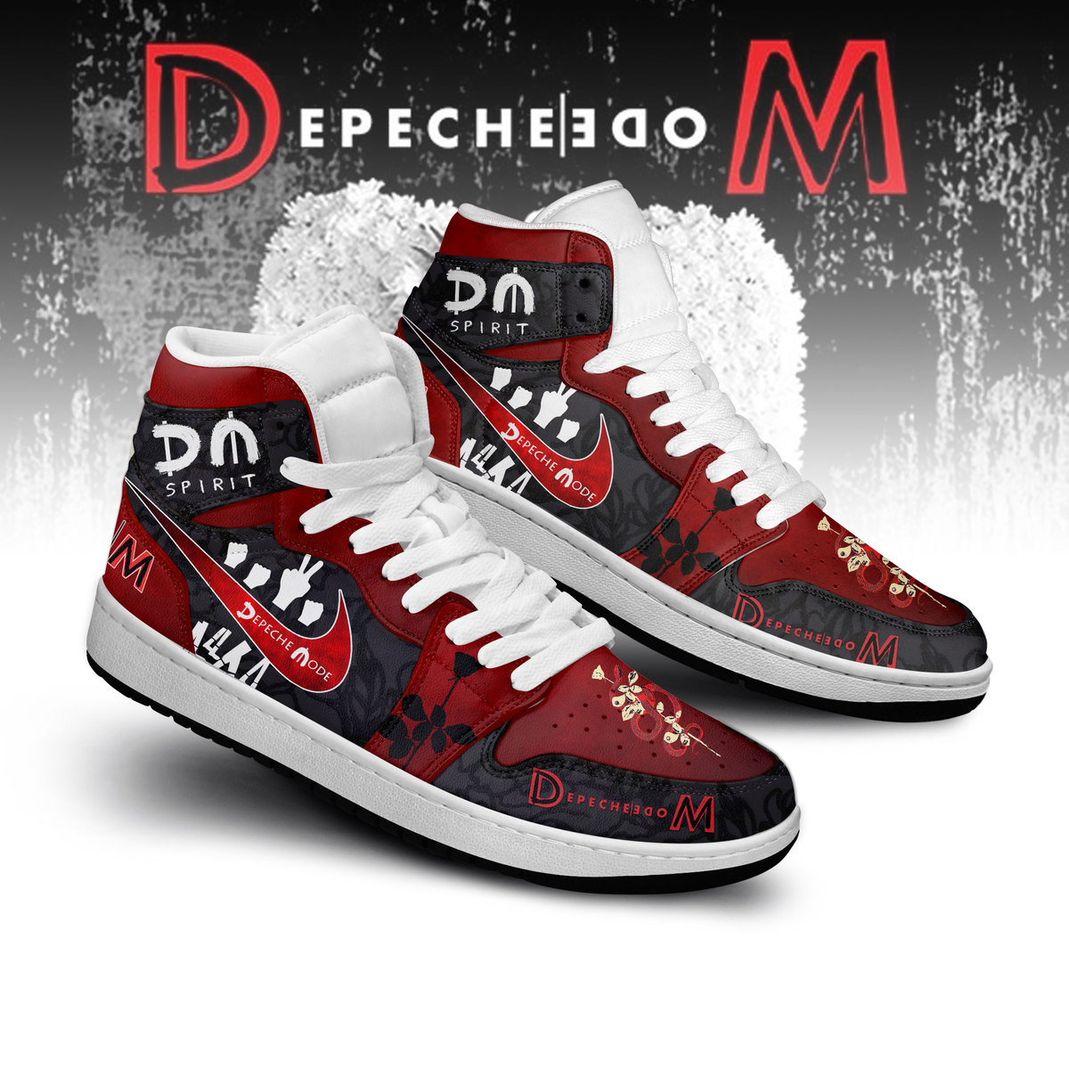 Depeche Mode Air Jordan 1 Sneaker Depeche Mode Air Jordan 1 Sneaker