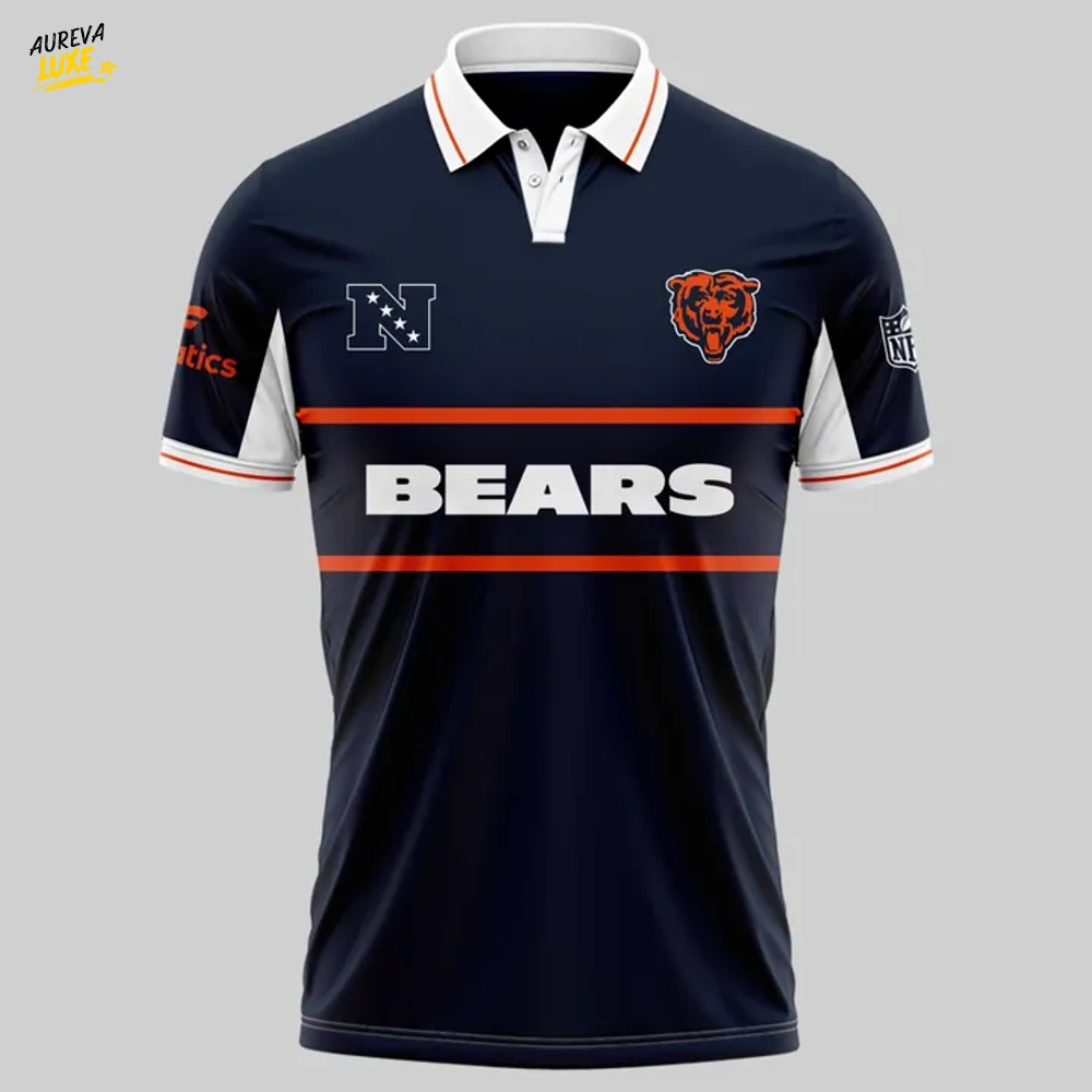 Chicago Bears NFL 2025 "Football x Football" Polo Chicago Bears NFL 2025 "Football x Football" Polo