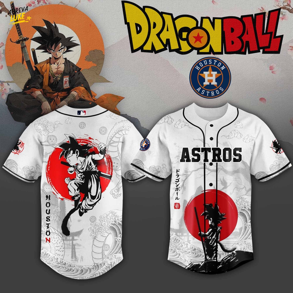 Houston Astros x Dragon Ball 2025 Japan Edition Baseball Jersey Houston Astros x Dragon Ball 2025 Japan Edition Baseball Jersey