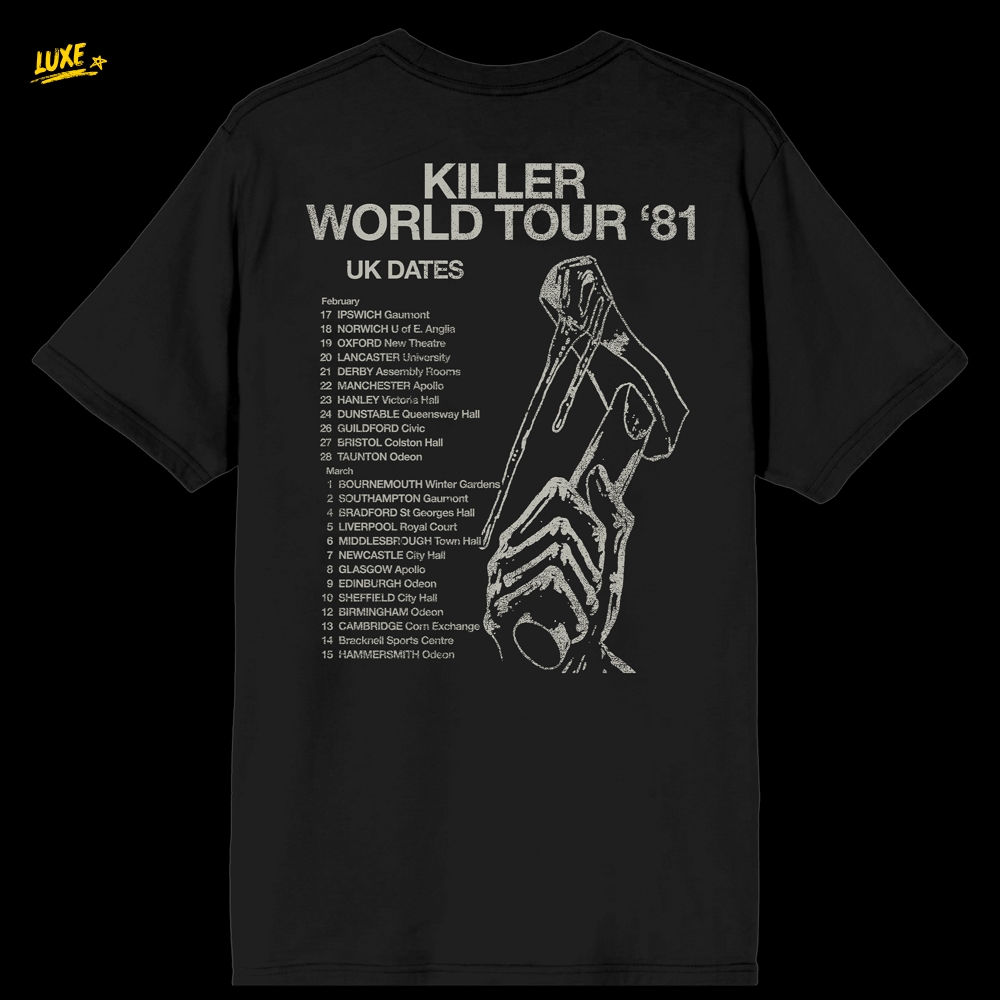 Killer 1981 Vintage Tour Tee Killer 1981 Vintage Tour Tee