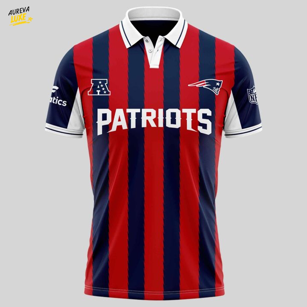 New England Patriots NFL 2025 "Football x Football" Polo New England Patriots NFL 2025 "Football x Football" Polo