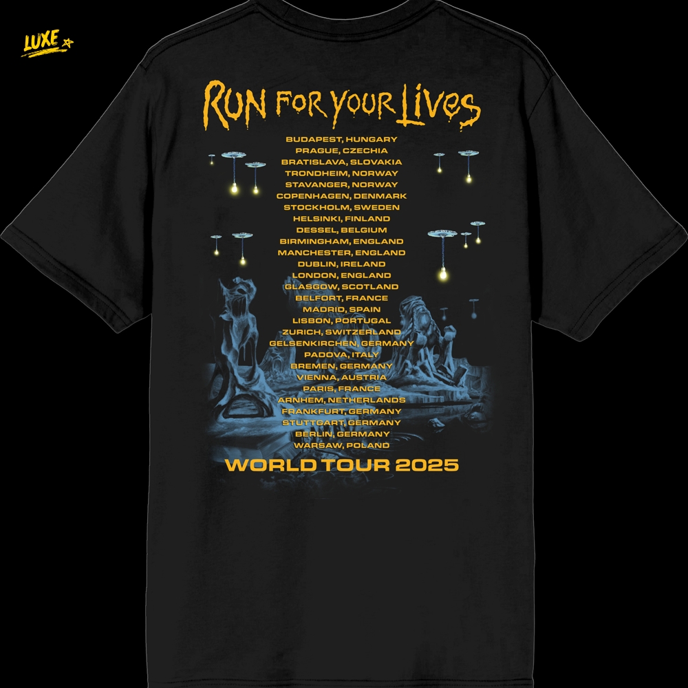 Retro Clairvoyant 2025 Tour Tee Retro Clairvoyant 2025 Tour Tee