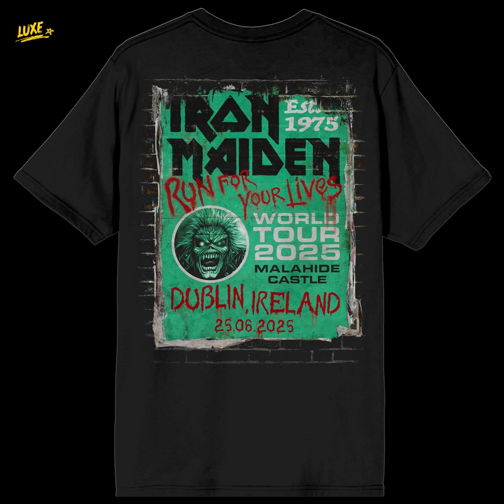 Run For Your Lives 2025 Tour Dublin Tee Run For Your Lives 2025 Tour Dublin Tee