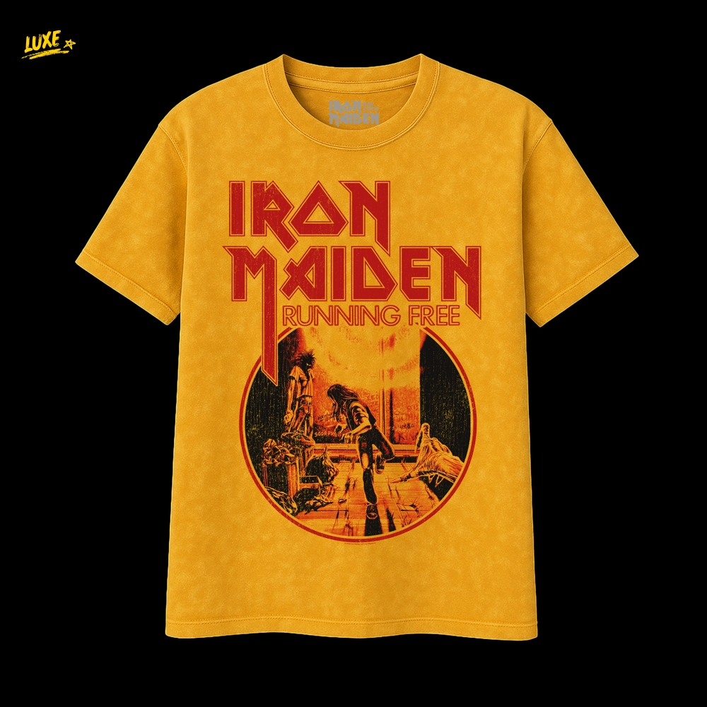 Running Free Vintage Gold Tee Running Free Vintage Gold Tee