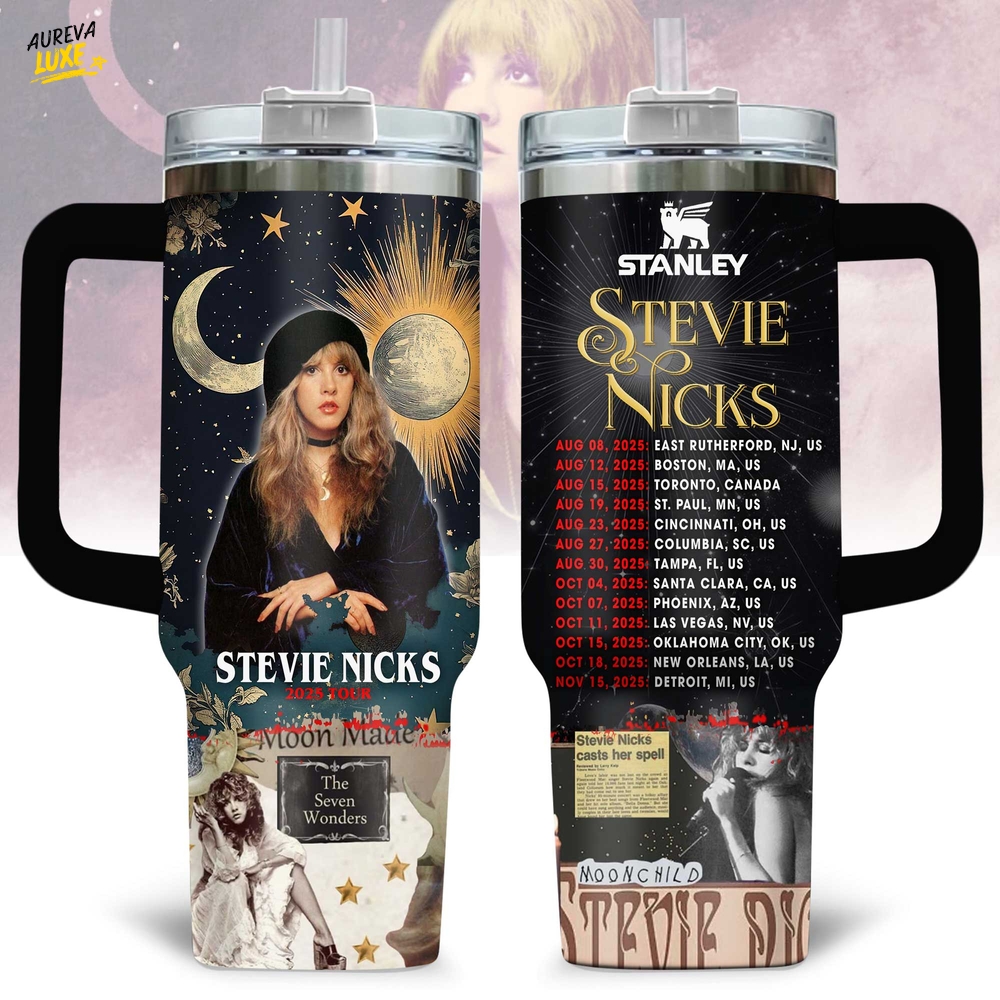 "STEVIE NICKS 2025 TOUR" Special Edition Stanley Tumbler "STEVIE NICKS 2025 TOUR" Special Edition Stanley Tumbler