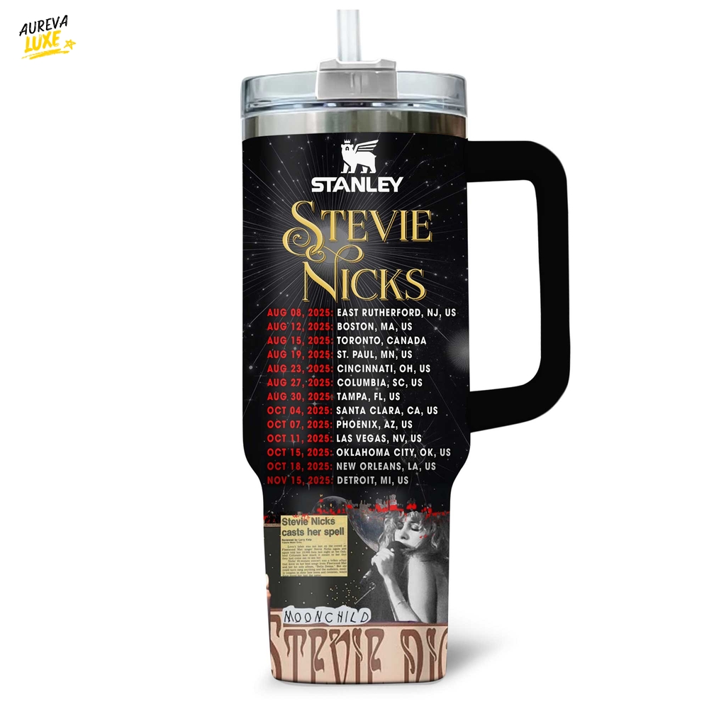 "STEVIE NICKS 2025 TOUR" Special Edition Stanley Tumbler "STEVIE NICKS 2025 TOUR" Special Edition Stanley Tumbler