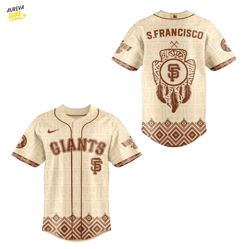 San Francisco Giants x Native American Heritage 2025 Baseball Jersey San Francisco Giants x Native American Heritage 2025 Baseball Jersey