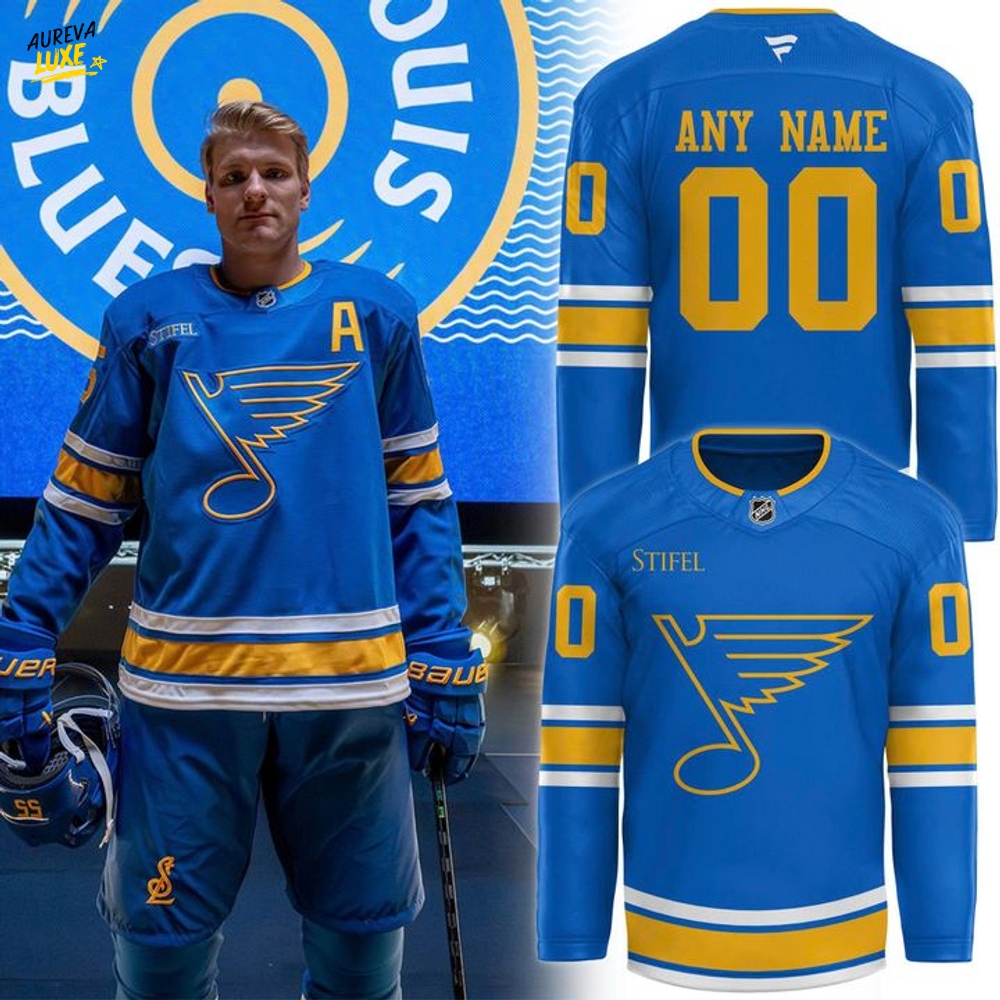 St. Louis Blues Special New 2025 Blue Hockey Jersey St. Louis Blues Special New 2025 Blue Hockey Jersey
