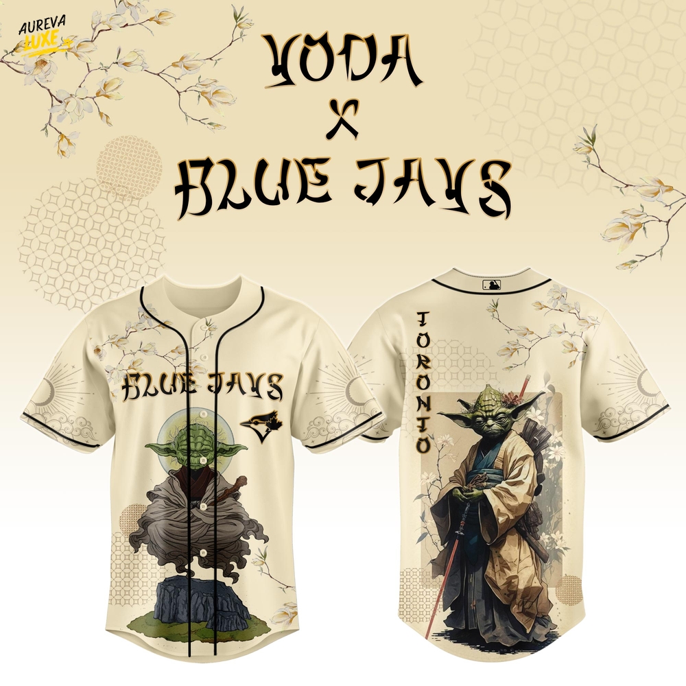 Toronto Blue Jays x Master Yoda 2025 Japan Jersey Toronto Blue Jays x Master Yoda 2025 Japan Jersey