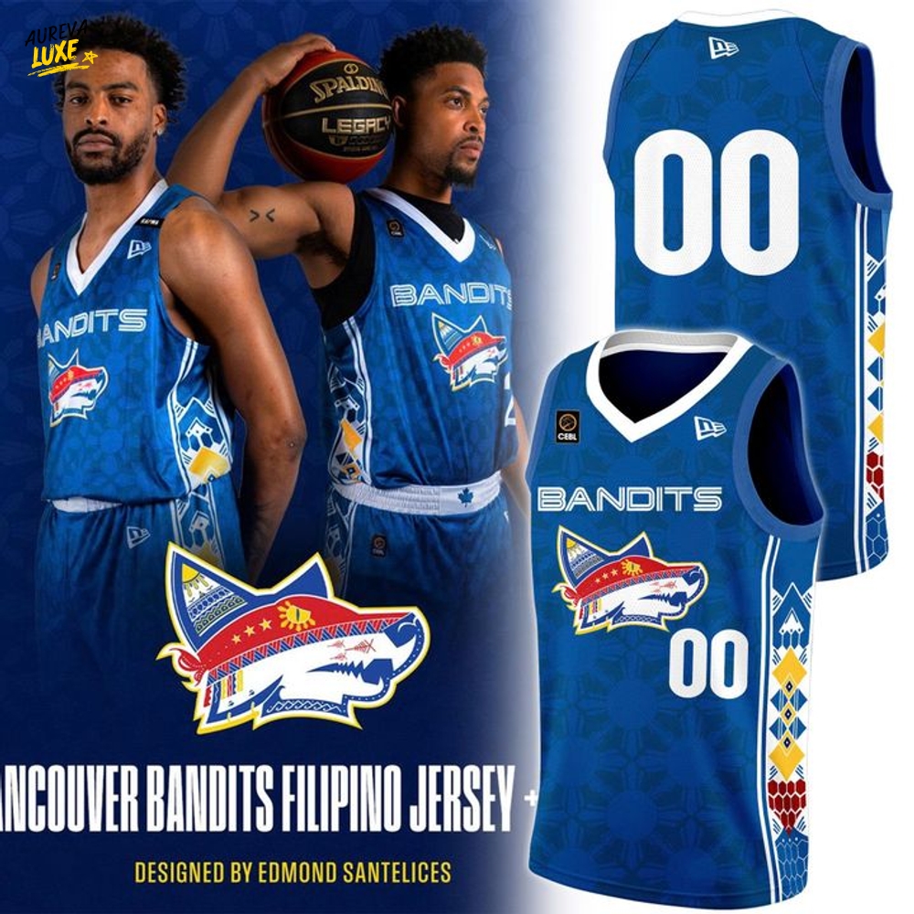 Vancouver Bandits x Filipino Celebration Night 2025 Basketball Jersey Vancouver Bandits x Filipino Celebration Night 2025 Basketball Jersey