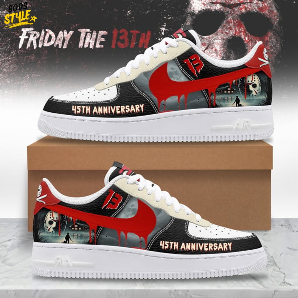 45th Year Anniversary Friday the 13th Nike Air Force 1 45th Year Anniversary Friday the 13th Nike Air Force 1