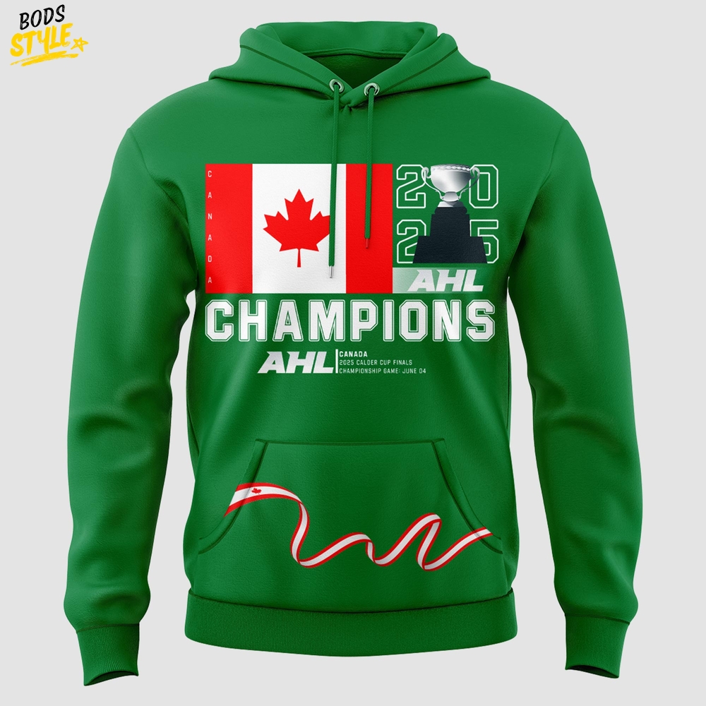 Abbotsford Canucks 2025 AHL Champions Special Hoodie Abbotsford Canucks 2025 AHL Champions Special Hoodie