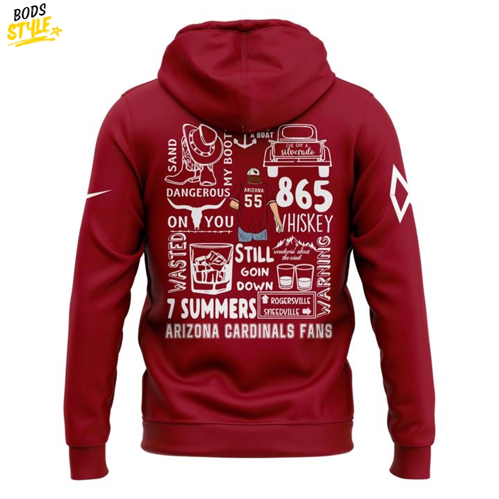 Arizona Cardinals x Morgan Wallen "I'm The Problem Tour" 2025 Special Hoodie Arizona Cardinals x Morgan Wallen "I'm The Problem Tour" 2025 Special Hoodie