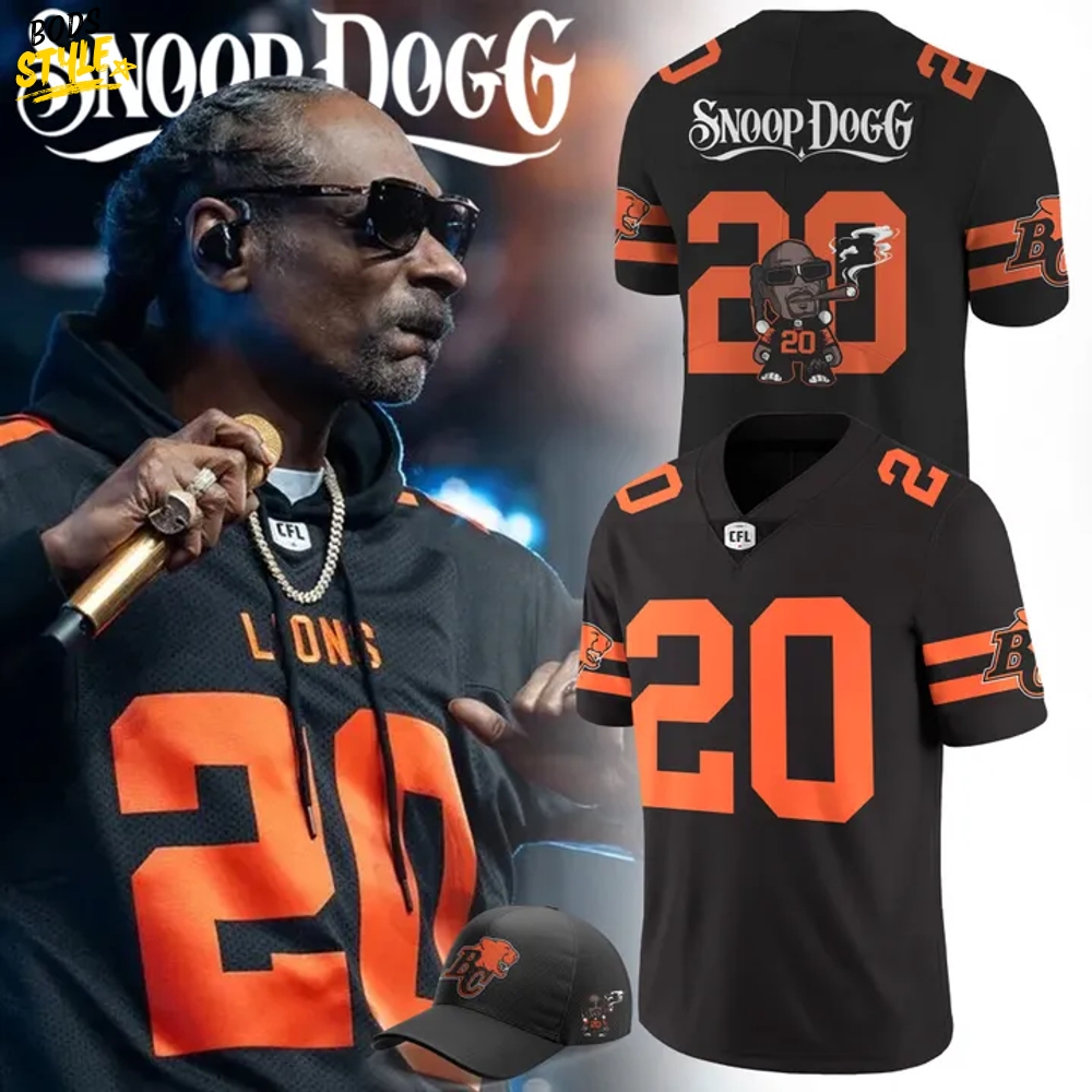 BC Lions x Snoop Dogg Concert 2025 Football Jersey BC Lions x Snoop Dogg Concert 2025 Football Jersey