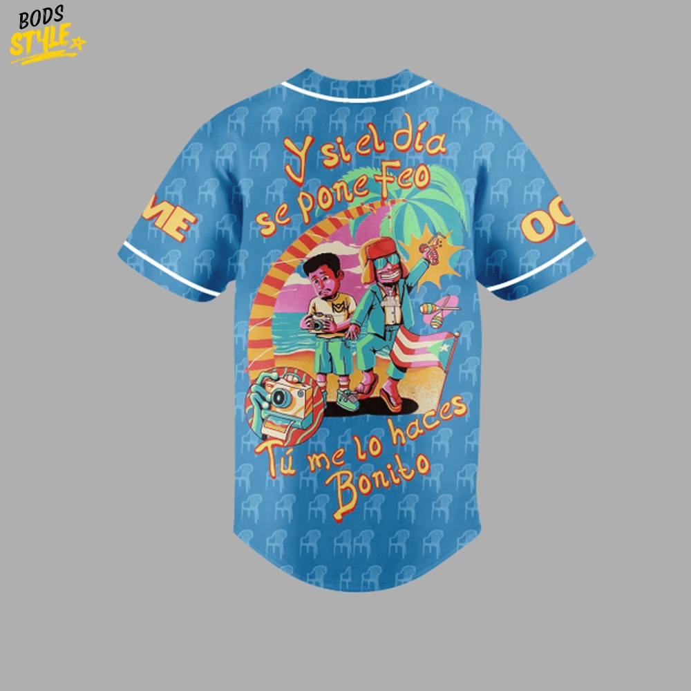 Bad Bunny Debi Tirar Mas Fotos Tour 2025 Baseball Jersey Bad Bunny Debi Tirar Mas Fotos Tour 2025 Baseball Jersey