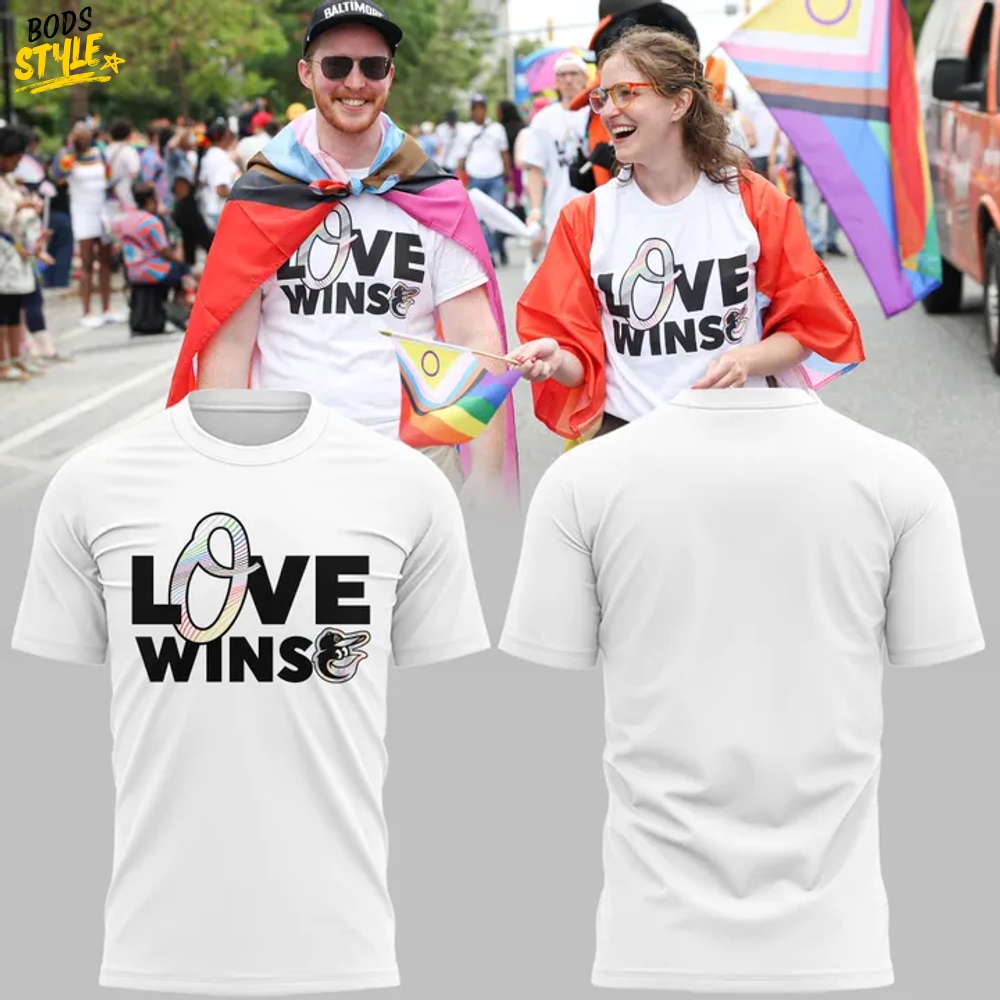 Baltimore Orioles x Pride 2025 "Love Wins" Tee Baltimore Orioles x Pride 2025 "Love Wins" Tee