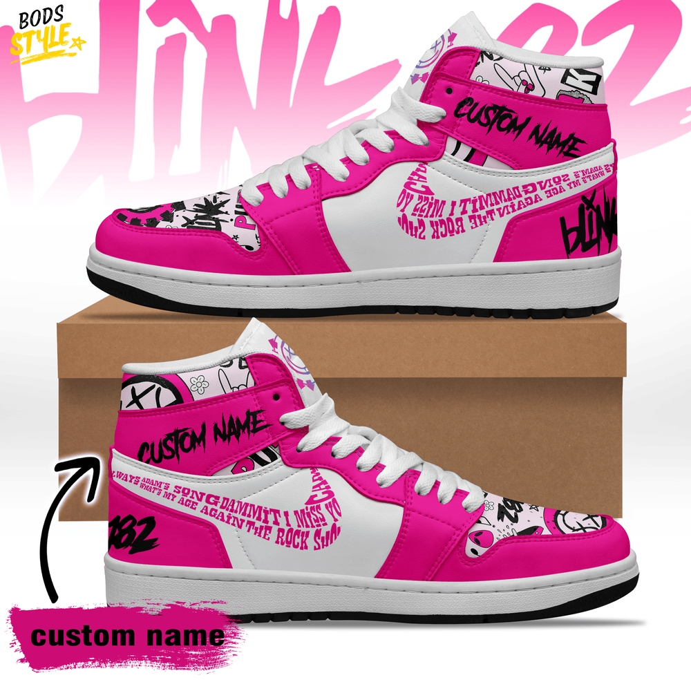 Blink-182 Air Jordan 1 Sneaker Blink-182 Air Jordan 1 Sneaker