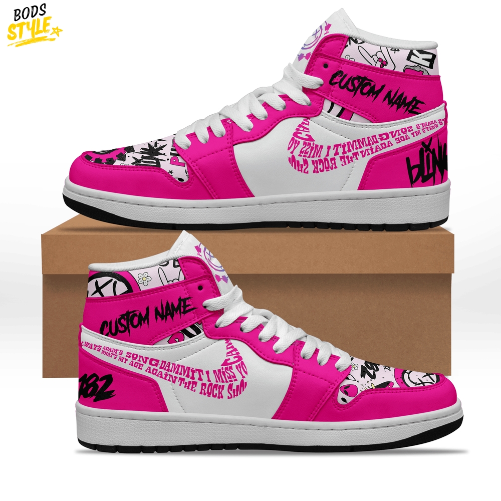 Blink-182 Air Jordan 1 Sneaker Blink-182 Air Jordan 1 Sneaker