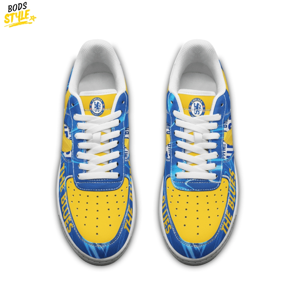 Chelsea FC The Blues New 2025 Special Air Force 1 Sneakers Chelsea FC The Blues New 2025 Special Air Force 1 Sneakers