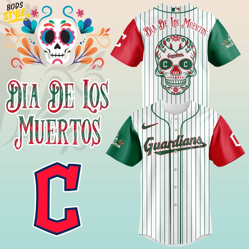 Cleveland Guardians x Dia De Los Muertor 2025 Jersey Cleveland Guardians x Dia De Los Muertor 2025 Jersey